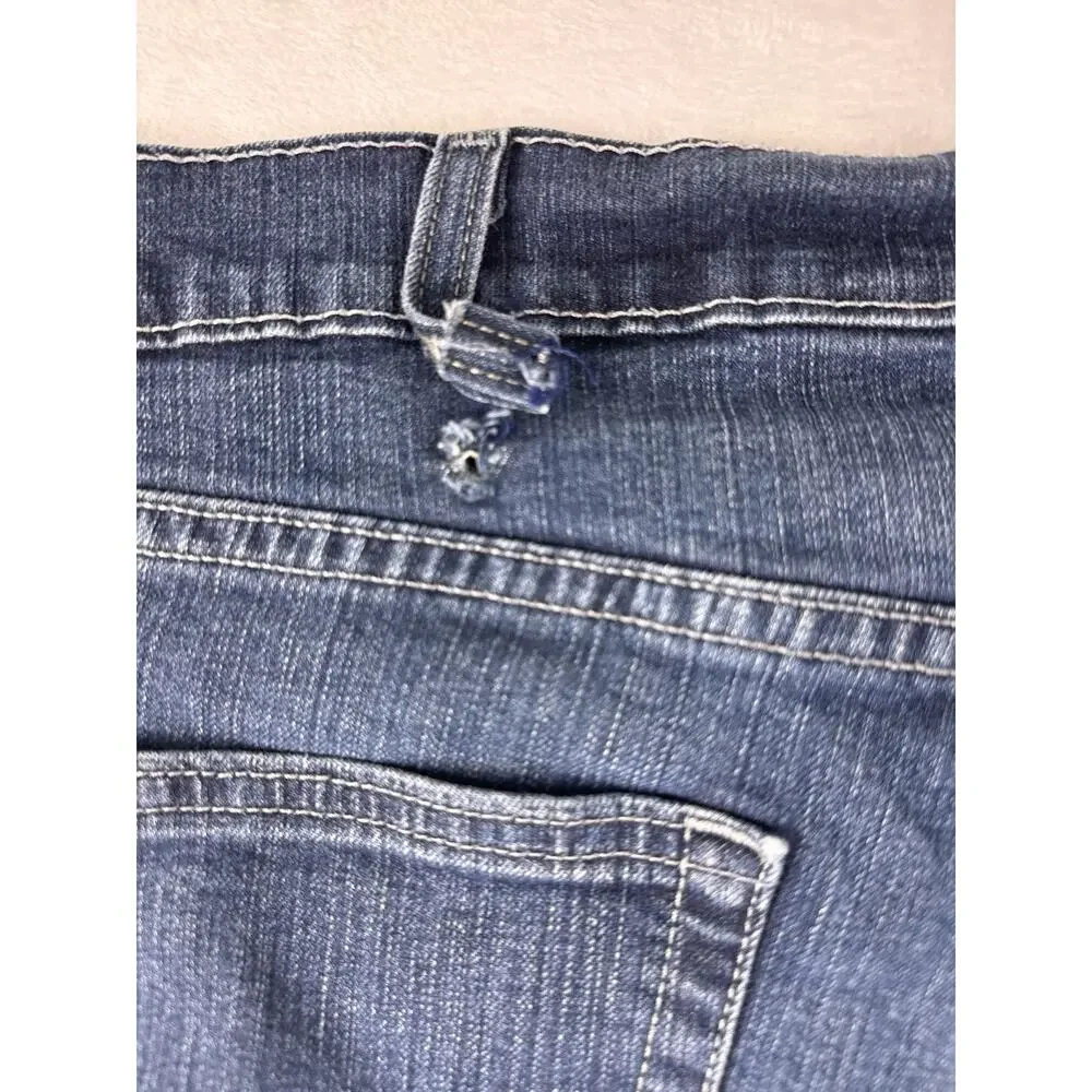 Levi's 559 Relaxed Straight Jeans Mens 40x30 Blue Dark Wash Stretch Denim